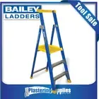 Bailey Platform Ladder P150 0.9m 3-Step Fiberglass Stepladder FS13576