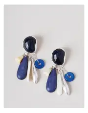 [Regatta] Jumble Earrings in Navy