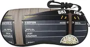 MDATT Portable Soft Glasses Box,Fashionable And Convenient Eyewear Case,Trendy Eyeglass Case,Hong Kong Print