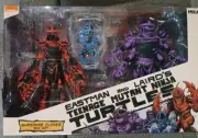 Box Dmg. NECA Teenage Mutant Ninja Turtles SHREDDER CLONES BOXED SET 7" Figures