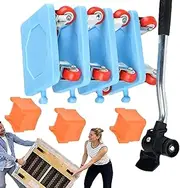 Imtrub Furniture Lift Moving Tool | Furniture Slides Kit,Refrigerator Slider, Appliance Mover Leverage Tool, Furniture Transport Shifter for Refrigerator, Sofa