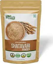 Organic Zing Shatavari Powder | Gluten-Free & Vegan | Raw Ground Root Powder | Herbal Supplement for Daily Use | 227g / 8 oz