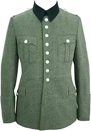 [militaryharbor] WW2 WWII German Heer M27 Officer panzergrenadier Wool Piped Dress Tunic Jacket II