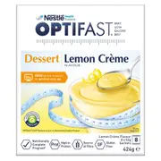Optifast VLCD Lemon Creme Flavour Dessert 8 Pack
