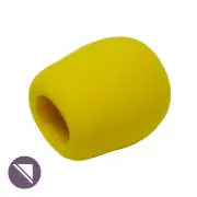 BravoPro WS85 Foam Windsock suits Standard Microphones - Yellow