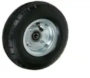 CasterHQ 8" X 2.5" - 2-1/4" Offset HUB Flat Free Hand Truck Wheel - 450 LB Cap -