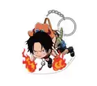 ONE PIECE - Acrylic Pinched Keychain: Ace