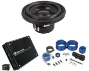 American Bass XD-1022 900w 10" Car Audio Subwoofer Sub+Mono Amplifier+Amp Kit