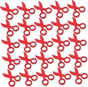 Generic 100 Pcs Wooden Scissors for Mini Scissors Sports Tools for for Babies Tools Fine Motor Development Red