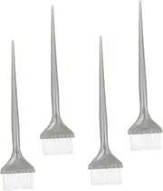 IWOWHERO 4pcs Hair Dye Brush Soft Tint Applicators for Professional Home Use for Hair Coloring Treatment Effortlessly Comb Through