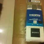 SONY HDMI 2米線 白色支援3D