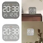 Digital Wall Clock with Week Month Date Display for Classroom Bedroom Office
