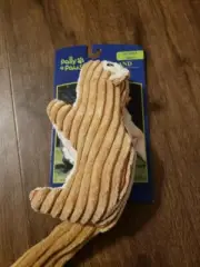 Pally Paws - Chipmunk Woodland Dog Toys Squeaky Dog Toy 10" Not Including Tail