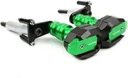 for Kawasaki for NINJA400 for Ninja 400 Z400 18-23 Motorcycle Falling Protection Frame Slider Fairing Guard Crash Protector Engine (Color : Green-Z4008)