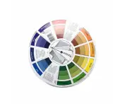 2x Artists Colour Wheel Mixing Colour Guide 23cm+13cm Artist Colour Wheels Nail