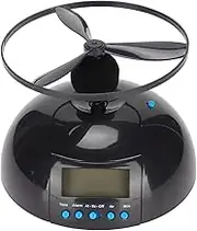 Run Away Flying Alarm Clock, Electronic Clock with Concise Dial, Screen Backlight, Flying Toy, Ideal, Supports Multiple Uses