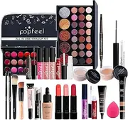 Joyeee All-in-One Makeup Gift Set Travel Makeup Kit Complete Starter Makeup Bundle Lipgloss Lipstick Concealer Blushes Powder Eyeshadow Palette Cosmetic Palette for Teen Girls & Adults #5