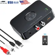 3 in1 Bluetooth Audio Adapter Wireless Receiver Transmitter MP3 Player 3.5mm Aux