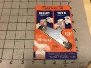 from vintage CAN OPENER Collection - UNUSED on Card- VAPOR-VACUUM JAR CAP OPENER
