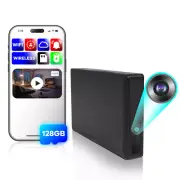 WiFi Power Bank Camera with LIVE Viewing, 6-Month Standby Time, 128GB Spy Cap