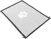 Portable Pet Barrier Gate for Dogs and Cats Easy to Install Indoor Outdoor Safety Gate Breathable Mesh Design for Convenient Use for Home Travel