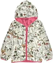 [Caihoyu] Big Girls Jackets With Sherpa Lining Trendy Baby Boy Clothes Winter Coat Toddler Girl