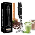 2024 Milk Frother Wand | Best Double Whisk Milk Frother Handheld | High Power...
