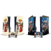 SHAZAM!: FURY OF THE GODS GRAPHICS VINYL SKIN FOR PS5 SLIM DISC EDITION BUNDLE