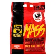 Muscle Mass Gainer Banana Strawberry 15 lbs by Mutant