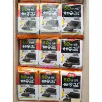 在飛比找蝦皮購物優惠-韓國 海松 韓式海苔 麻油風味 1袋/6小包 50年老店正宗