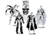 Dc Multiverse: Superman Series Sketch Edition (Gold Label) - 7" Action Figures (4 Pack)