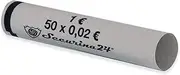 Securina24® Coin Tubes 1 Cent to 2 Euro or 119 Pieces Mixed (Pack of 105-2 Cents)