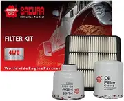 4WD Filter Kit for Mitsubishi Challenger PB 4D56 2.5L Diesel MPFI 12/2009-06/2013