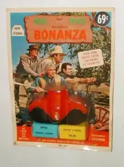 BONANZA TV SHOW 1961 MOVIE VIEWER SET MINT ON THE CARD- UNPUNCHED- RARE!