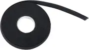 1/2 Inch Double Fold Bias Tape, 10 Yards Bias Binding Tape Fabric Tape for Sewing Hemming Seaming Quilting Piping (Black)