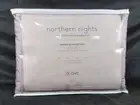 Northern Nights Down Blanket Shadow Dot Cotton SET King 650FP -Light Mocha Color