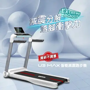 【BGYM比勁】U3 MAX智能減震跑步機-跑板升級(專業技師安裝/Zwift/摺疊跑步機/慢跑機/健走機/全平放)