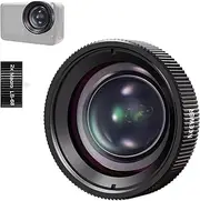 NEEWER Macro Lens Compatible with DJI Osmo Action 5 Pro/4 Action Camera, 2X Magnification, 2 Elements in 1 Group, 3-4cm Focal Distance, Close Up Photography Accessory, Not Waterproof, LS-68