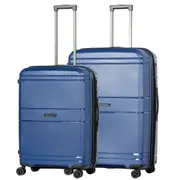 Volair Zurich Hardside 2 Piece Spinner Suitcase Set Large & Medium Navy