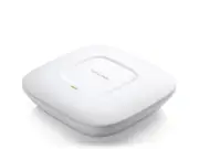 TP-LINK EAP110 300Mbps Wireless N300 Ceiling Mount Access Point 1x1Gbps RJ45 PoE 1x Console Port 2x4dBi Omni Internal Antenna
