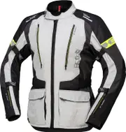 IXS Lorin ST, textile jacket waterproof , color: Grey/Black/Neon-Yellow , size: 3XL