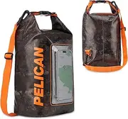 Pelican Marine IP68 Waterproof Dry Bag 5L - Roll Top Waterproof Backpack w/Phone Case/Pouch