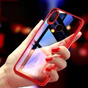 Bakeey 2 In 1 Shockproof TPU +PC Acrylic Back Protective Case For Xiaomi Mi8 Mi 8 6.21 inch 29 BLUE