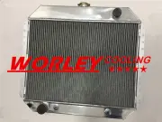 QLD-44MM 3Row Aluminum Radiator For 1975-1979 FORD F-150 PICKUP 1976 1977 1978