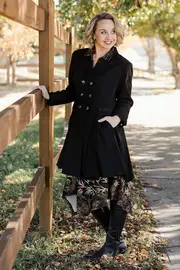 Remarkable Hem Coat--JOE-WJ340