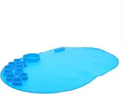 Hohopeti 40x59cm Silicone Craft Sheet Nonstick Painting Mat for Boys and Girls Reusable Palette Easy Clean Silicone Palette