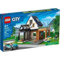 在飛比找iOPEN Mall優惠-RUBY LEGO 樂高 60398 城市住家和電動車 CI