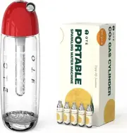 Portable Sparkling Water Maker Soda Maker Machine for Home with 20PCS Cylinders