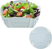 Camping Foldable Bowl 3 in 1 Silicone Folding Bowl Portable Food Storage Containers Camping Bowl Plate Multiple Positions Collapsible Cutting Board for Travel Hiking Picnic Hiking Snacks Salad