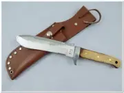 BW German Army Legendary Paratrooper Knife w/Leather Sheath - Repro